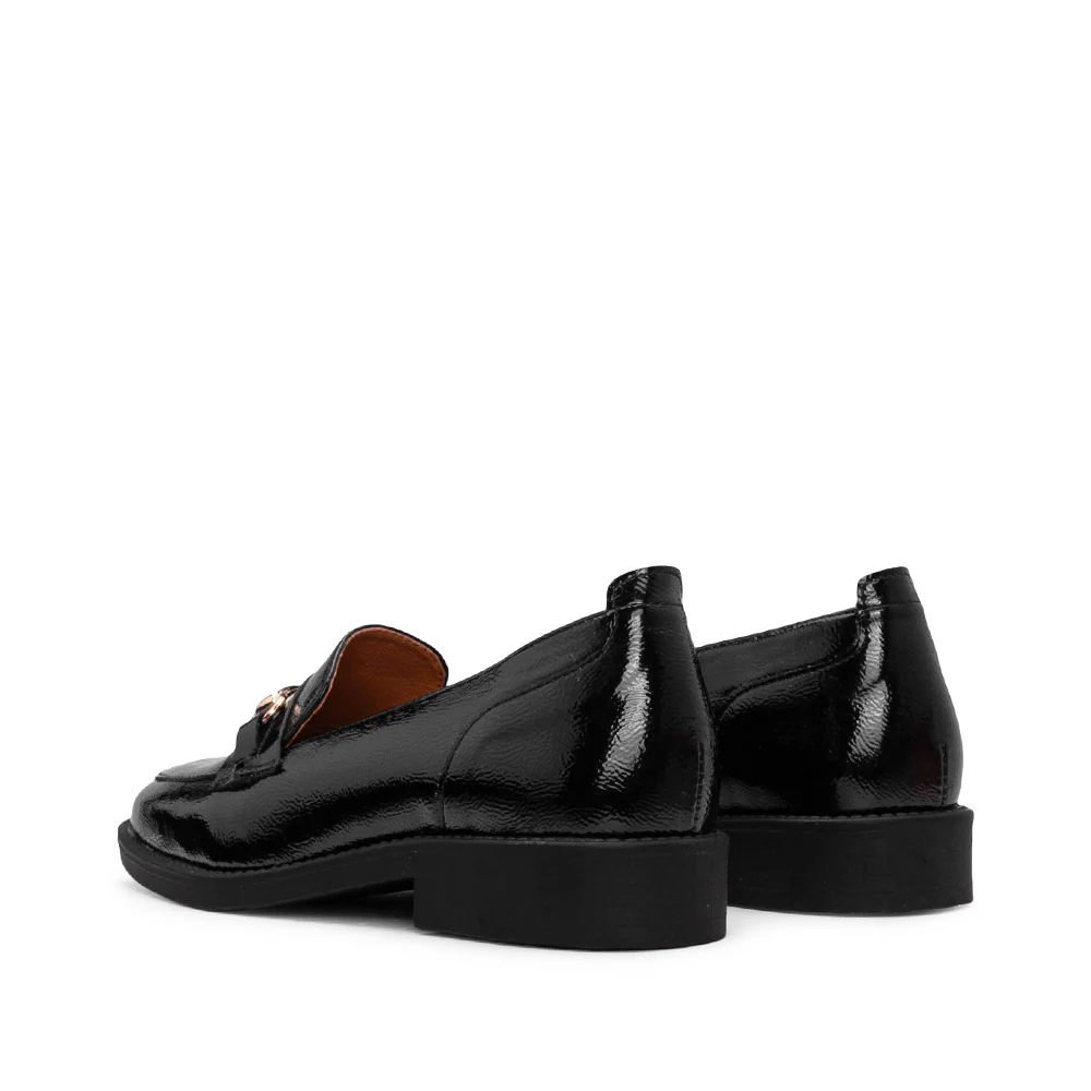 Sapato Mocassim Mulher Verniz Preto - Image 3