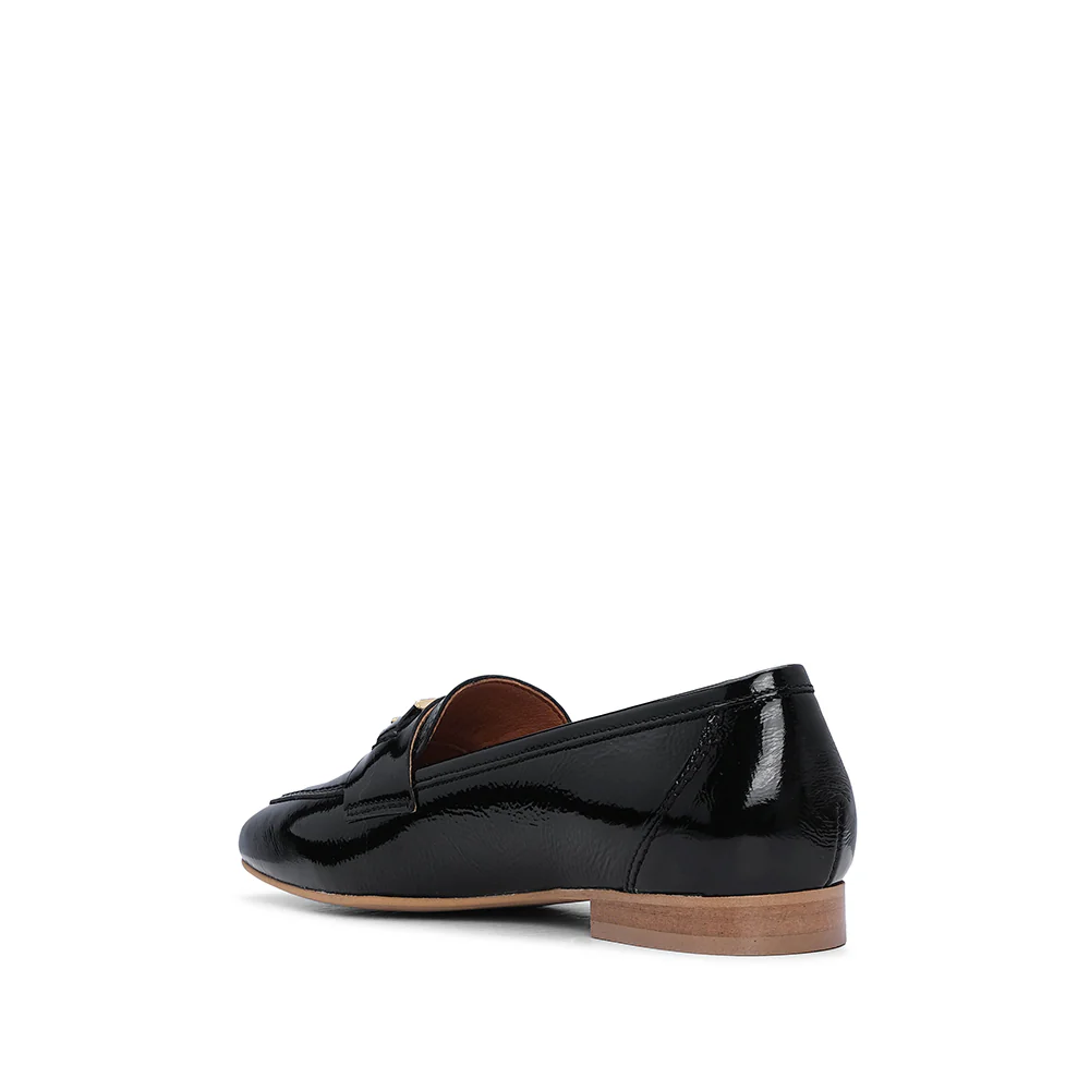 Sapato Mocassim Mulher Verniz Preto - Image 4