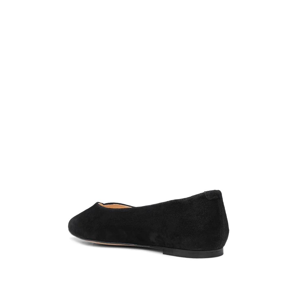 Sapato Sabrinas Mulher Camurça Preto - Image 4