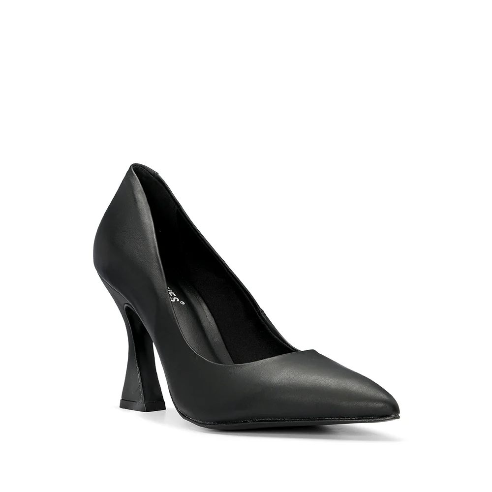 Sapato Salto Alto Mulher Pele Preto - Image 3