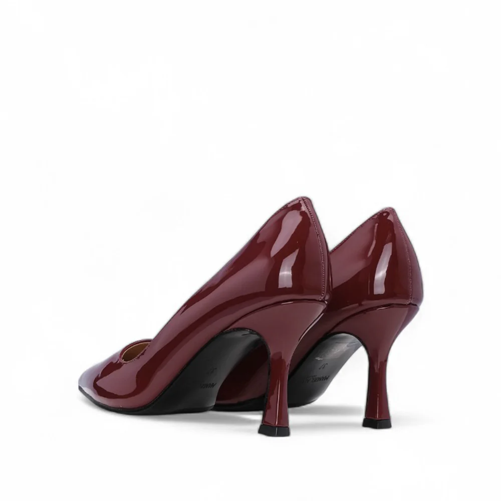 Sapato Salto Alto Mulher Verniz Bordeaux - Image 3