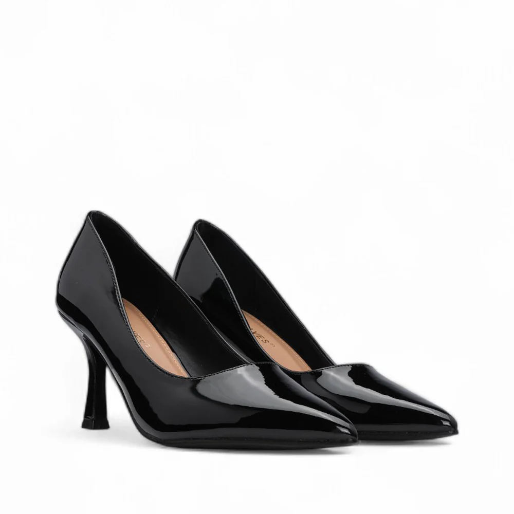 Sapato Salto Alto Mulher Verniz Preto - Image 2