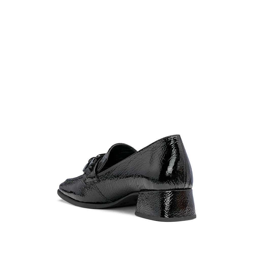 Sapato Salto Médio Mulher Verniz Preto - Image 4