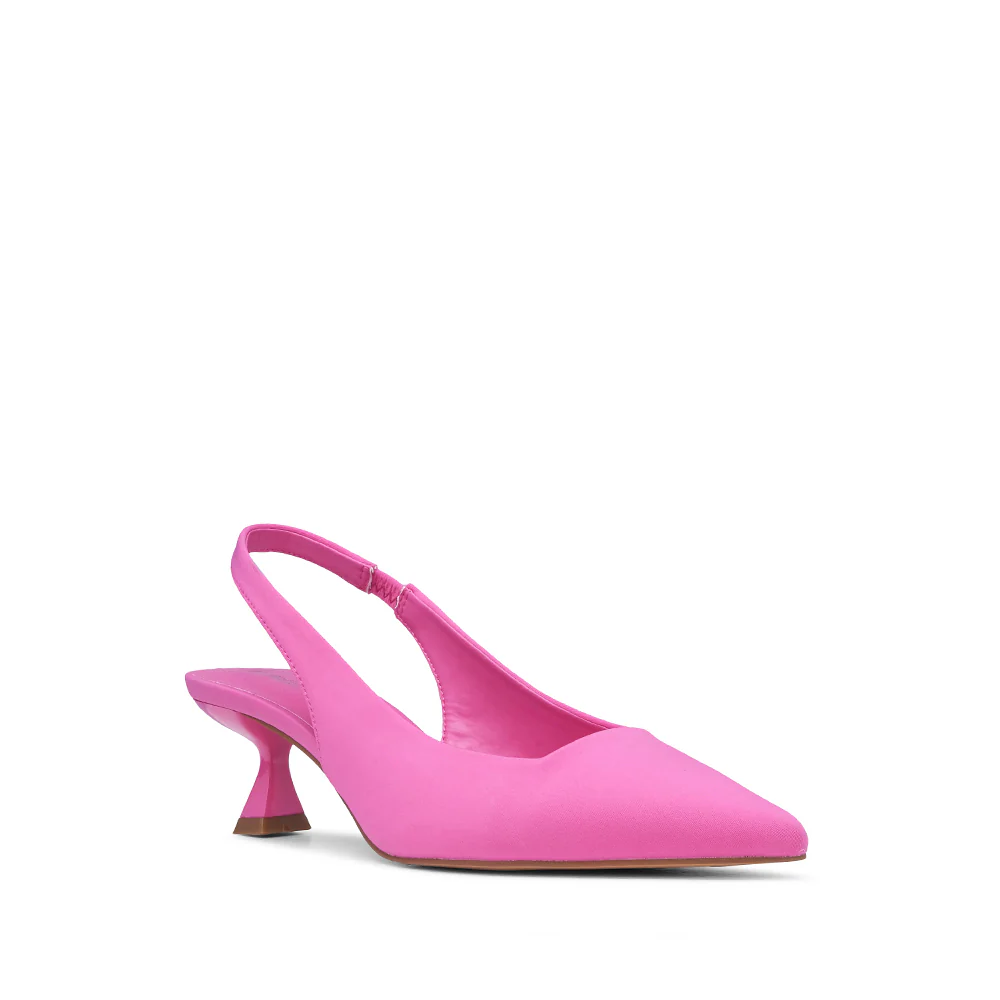 Sapato Slingback Mulher Pele Sintética Fuxia - Image 3