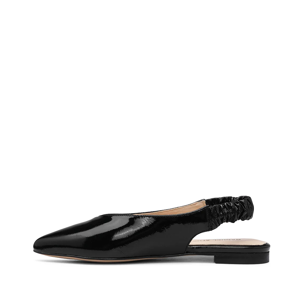 Sapato Slingback Mulher Verniz Preto - Image 2