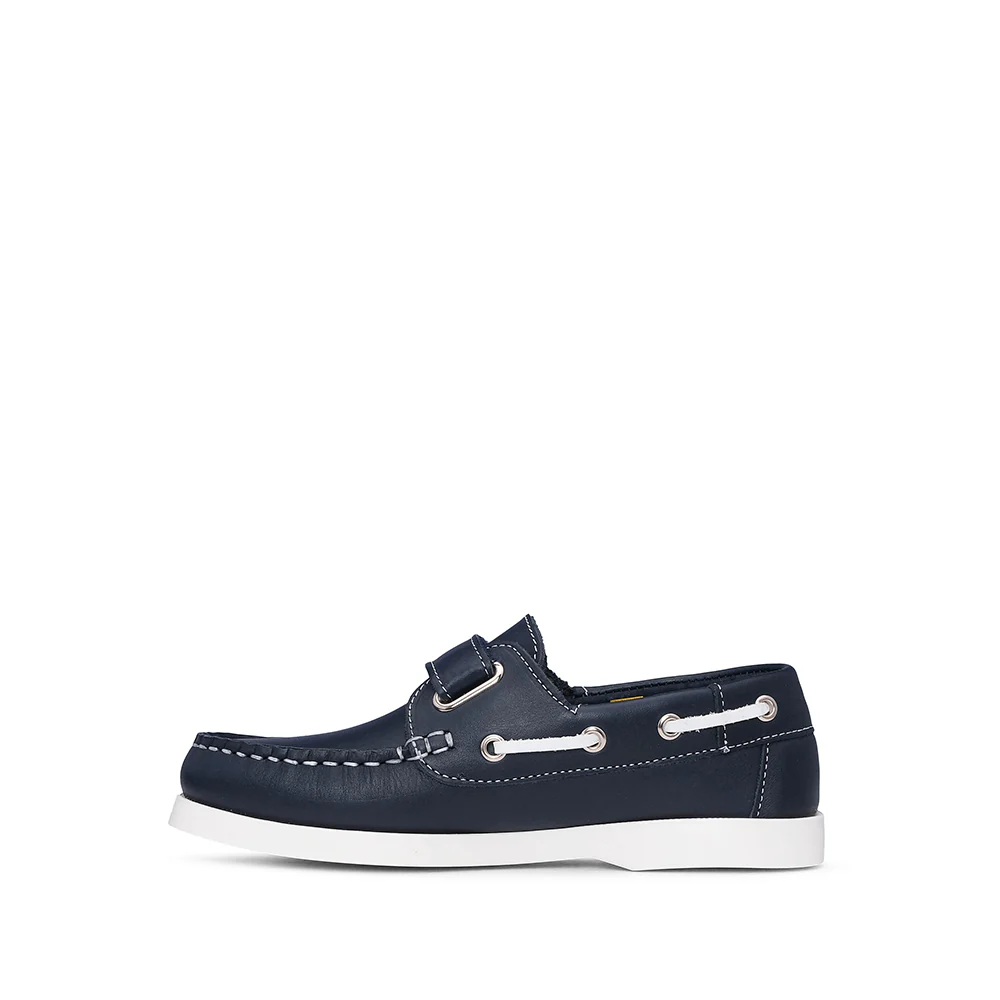 Sapato Vela Criança Pele Azul - Image 2