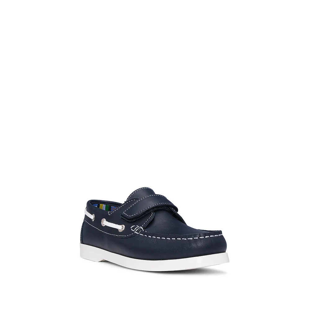 Sapato Vela Criança Pele Azul - Image 3