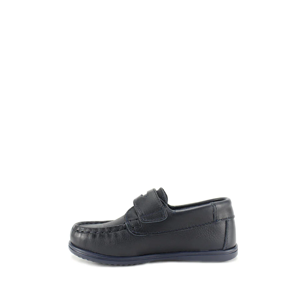 Sapato Vela Criança Pele Azul Marinho - Image 2