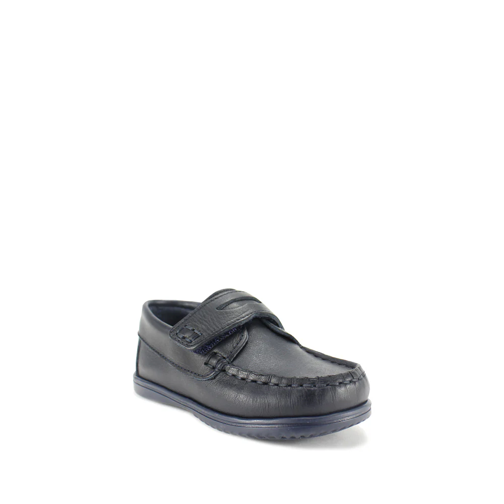 Sapato Vela Criança Pele Azul Marinho - Image 3