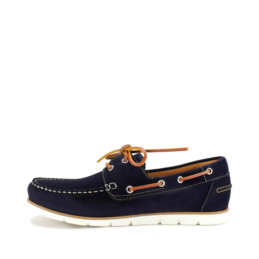 Sapato Vela Homem Camurça Azul - Image 2