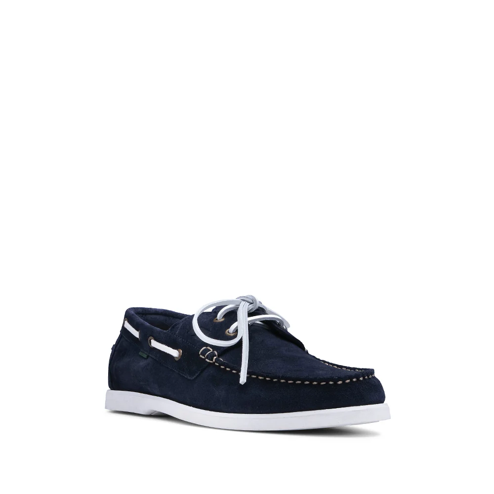 Sapato Vela Homem Camurça Azul Marinho - Image 3
