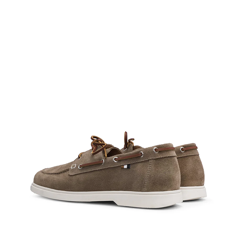 Sapato Vela Homem Camurça Taupe - Image 3