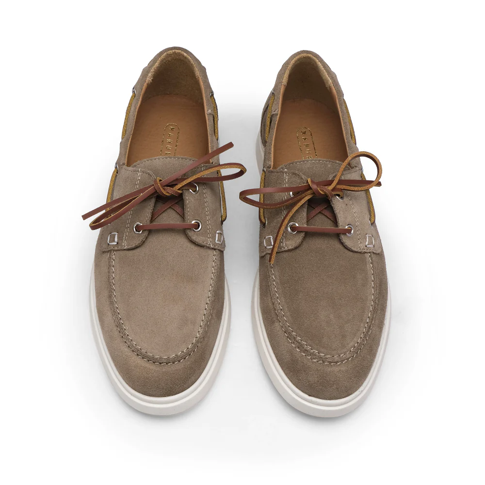 Sapato Vela Homem Camurça Taupe - Image 5
