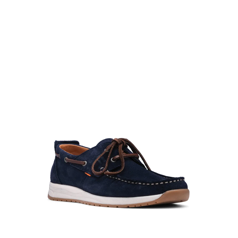 Sapato Vela Homem Camurça Azul - Image 3