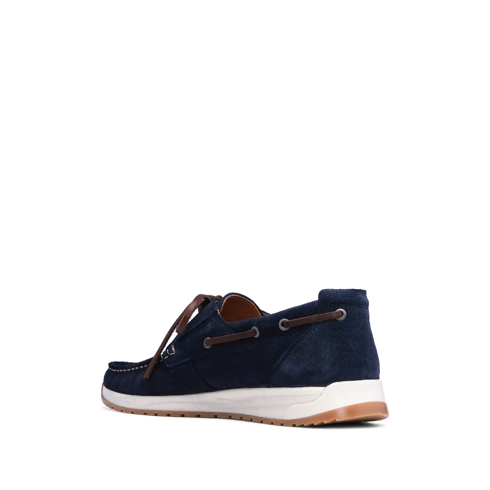 Sapato Vela Homem Camurça Azul - Image 4