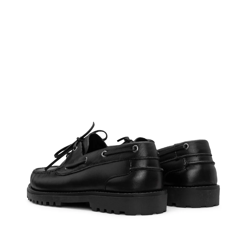 Sapato Vela Homem Pele Preto - Image 3