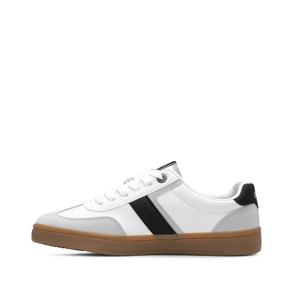 Sapatilha Casual Homem Branco E Preto - Image 2