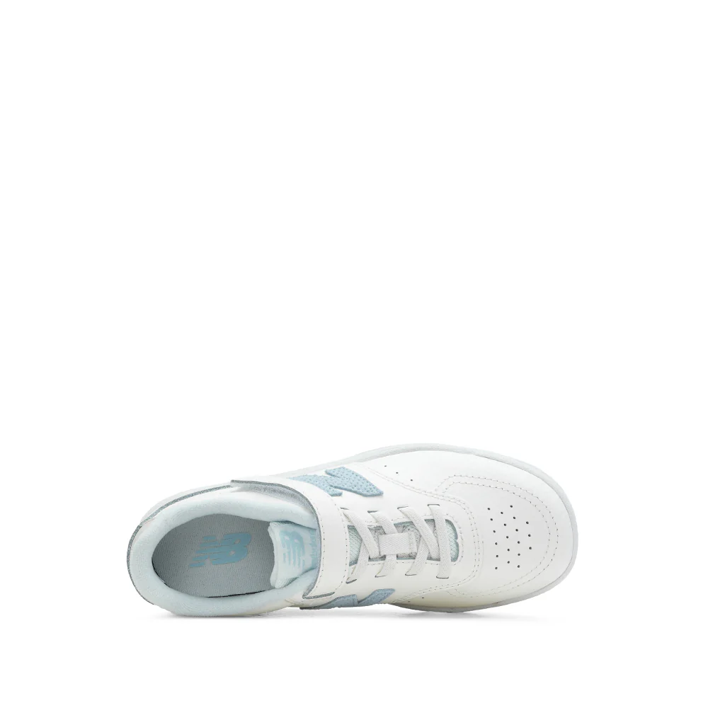 Sapatilha Casual Criança B80 Branco E Azul - Image 4