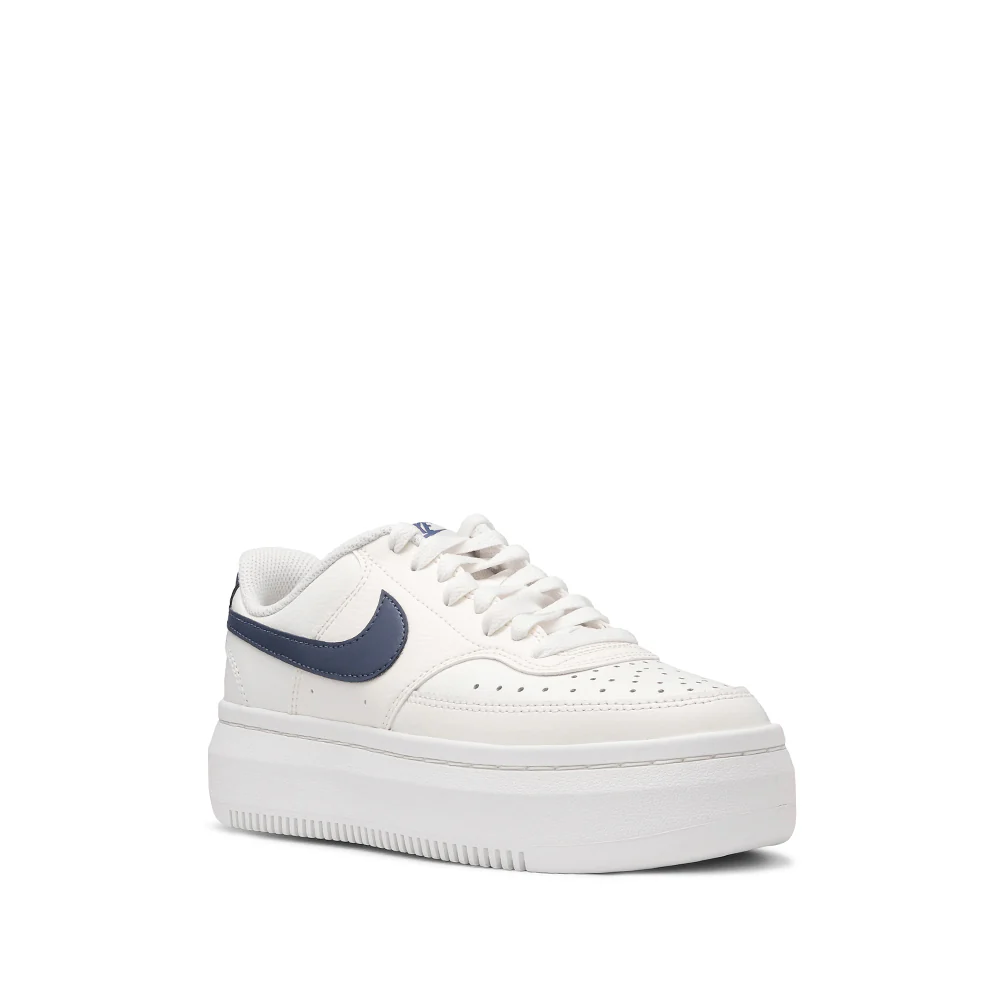 Sapatilha Casual Mulher Court Vision High Branco - Image 3
