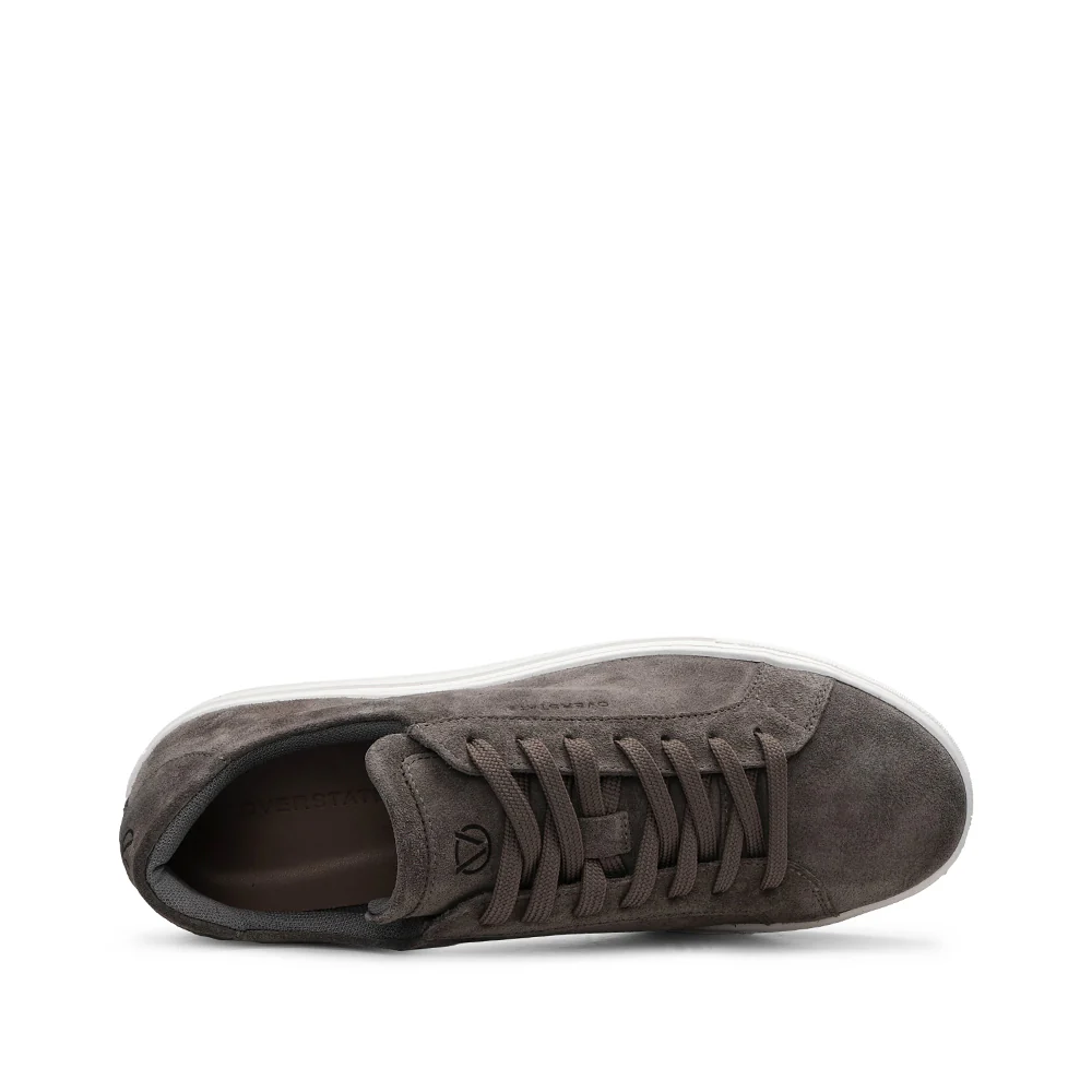 Sapatilha Casual Homem Camurça Taupe - Image 5