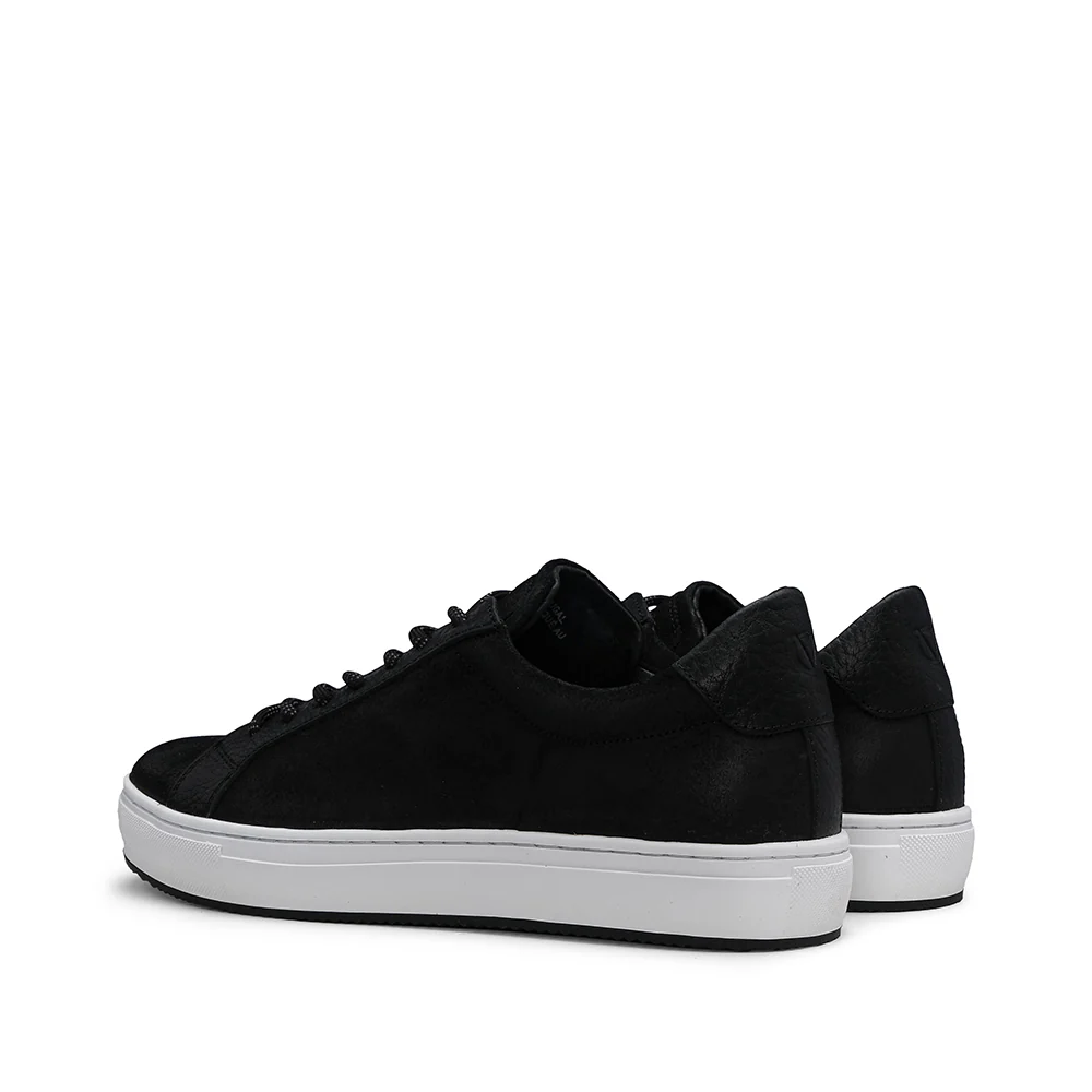 Sapatilha Casual Homem Nobuck Preto - Image 3