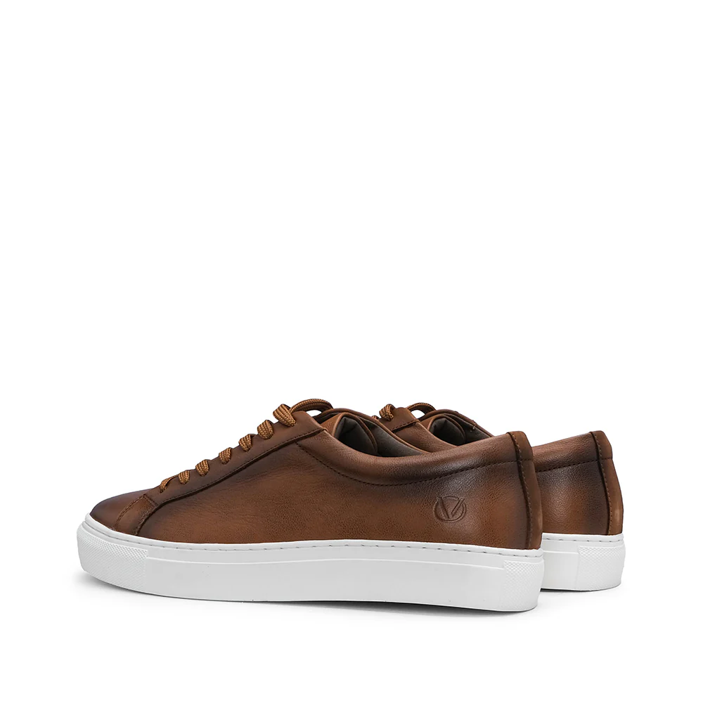 Sapatilha Casual Homem Pele Camel - Image 3