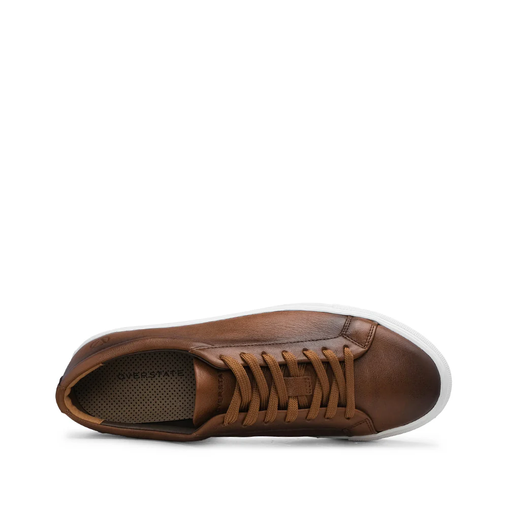 Sapatilha Casual Homem Pele Camel - Image 4