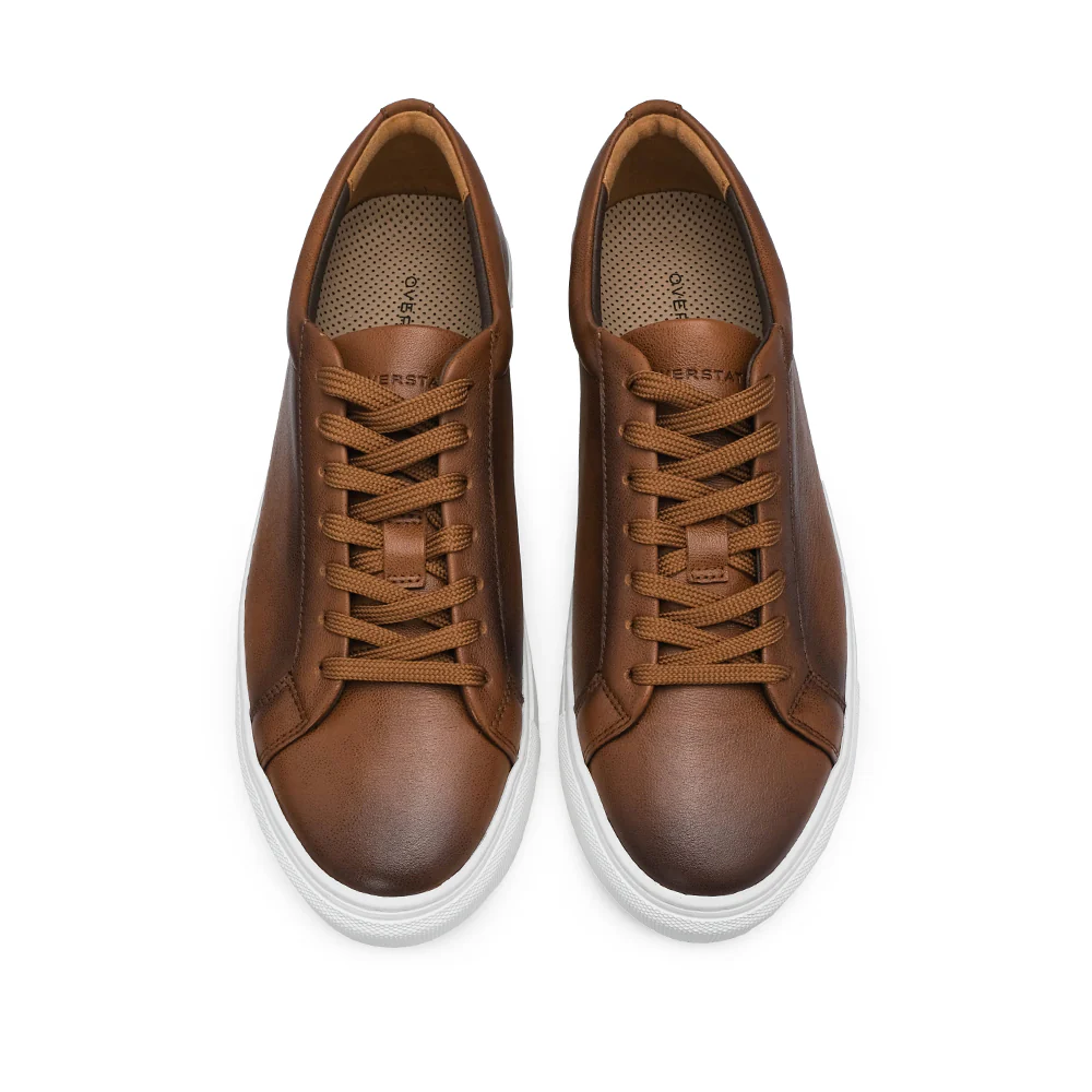 Sapatilha Casual Homem Pele Camel - Image 5