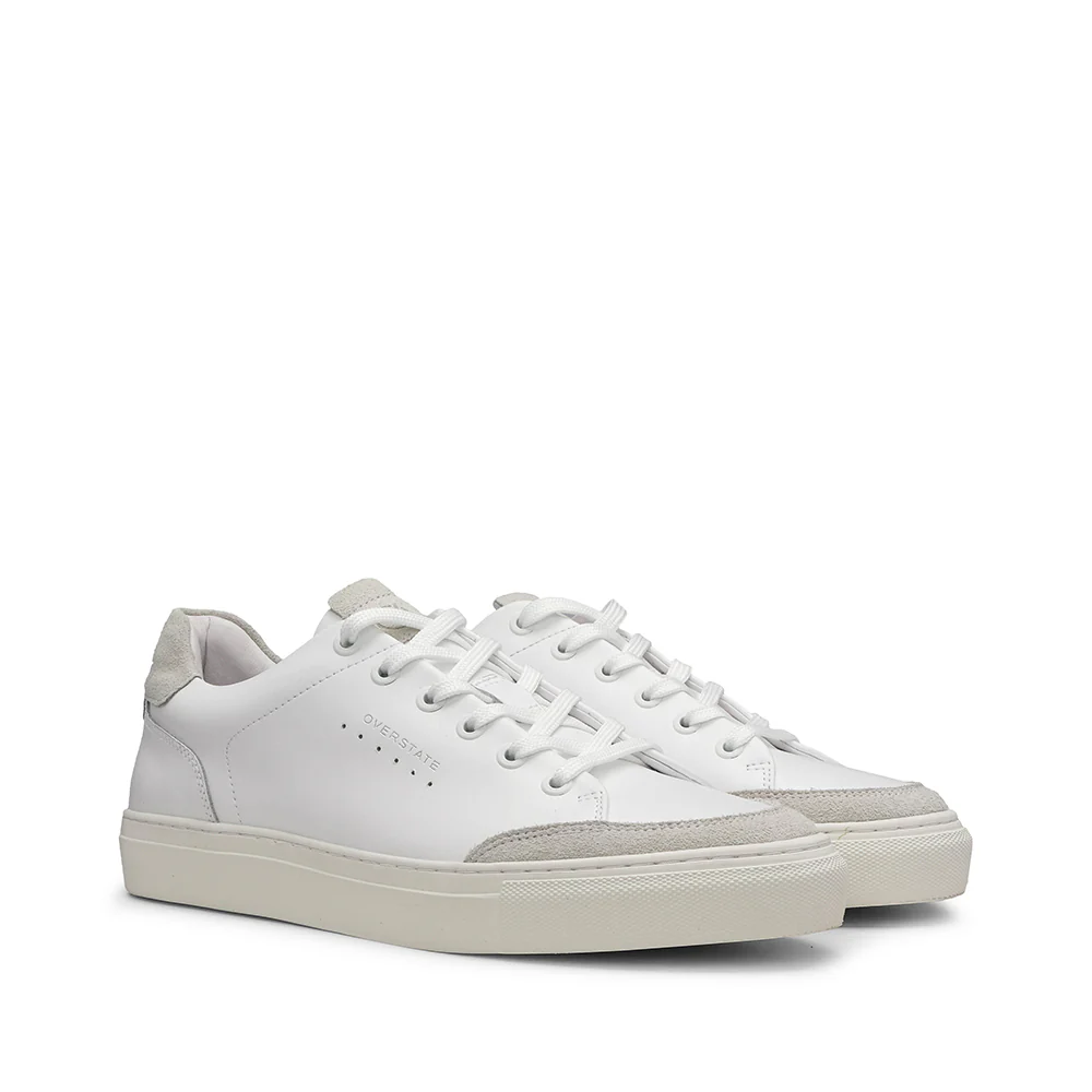 Sapatilha Casual Homem Pele Branco - Image 2