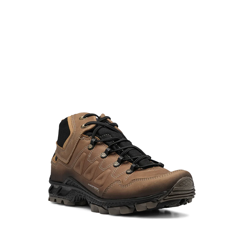 Bota Casual Homem Nobuck Camel - Image 3