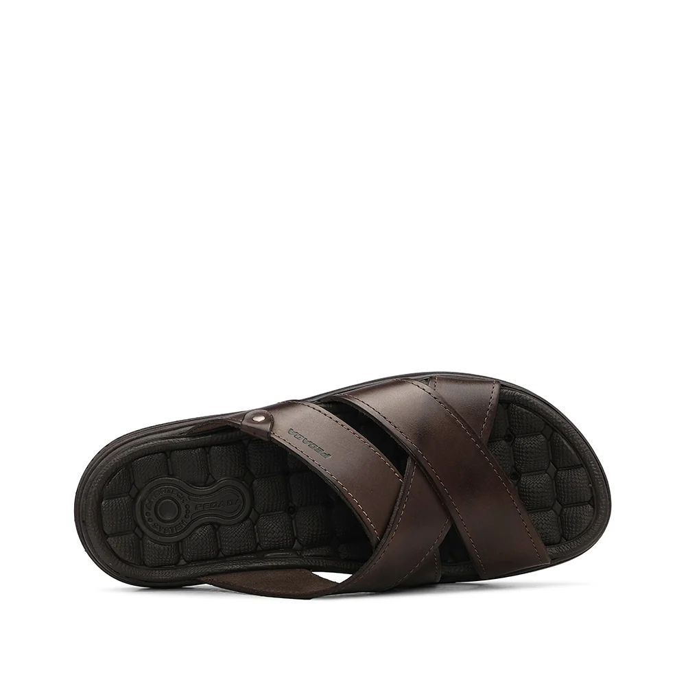 Chinelo Casual Homem Pele Castanho - Image 5