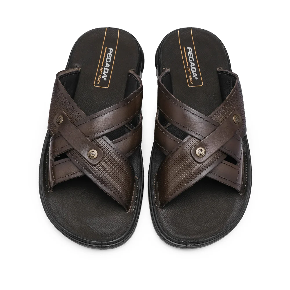 Chinelo Casual Homem Pele Castanho - Image 5