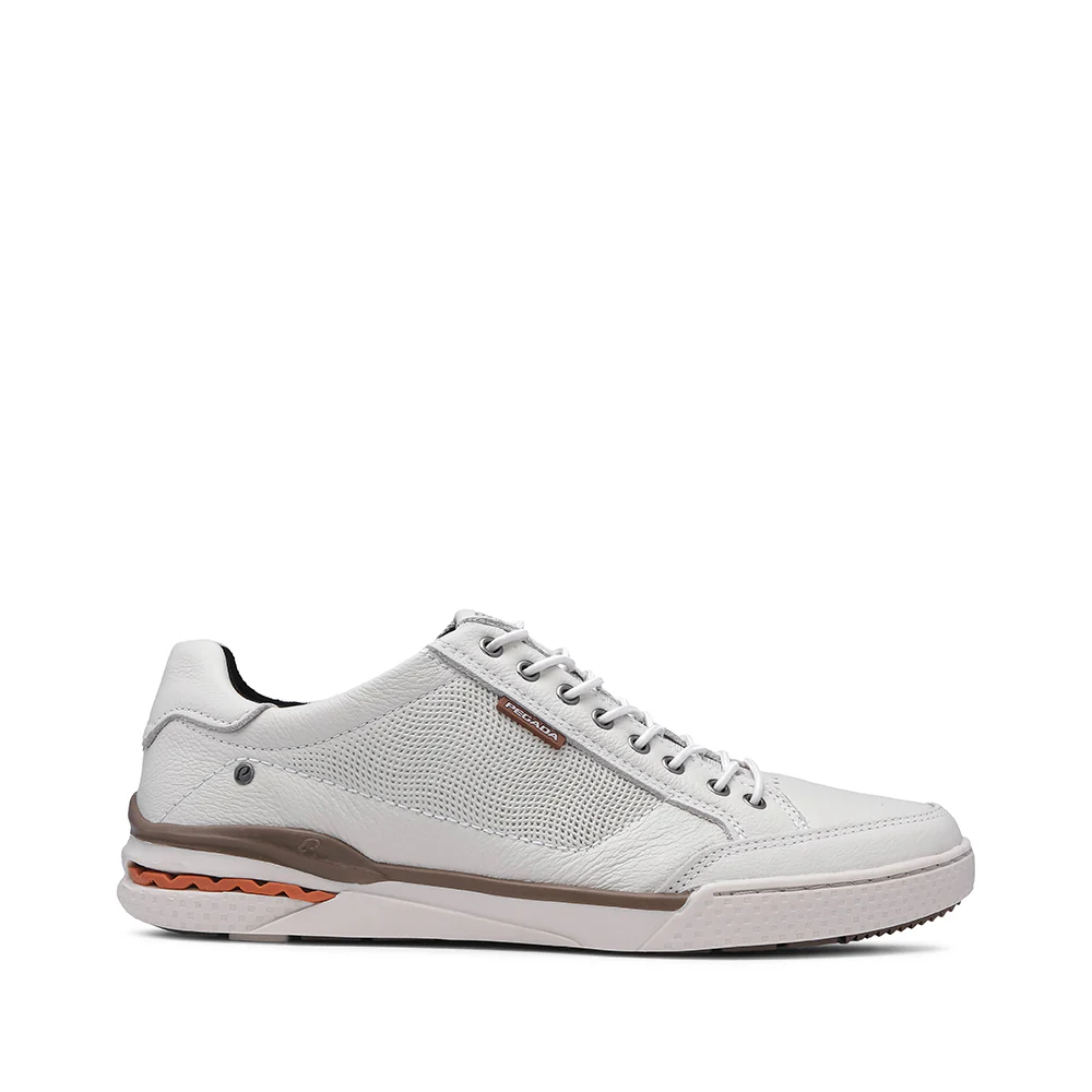Sapatilha Casual Homem Pele Branco