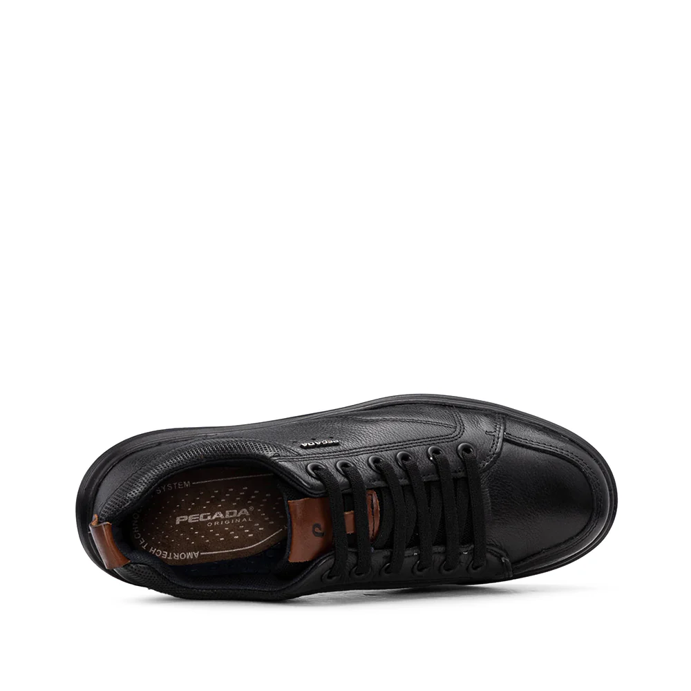 Sapato Casual Homem Pele Preto - Image 4
