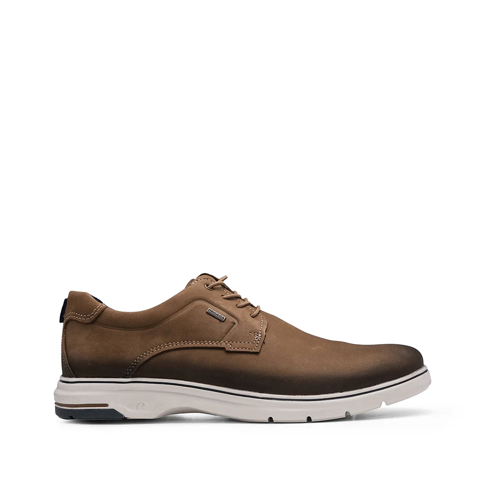 Sapato Casual Homem Pele Taupe