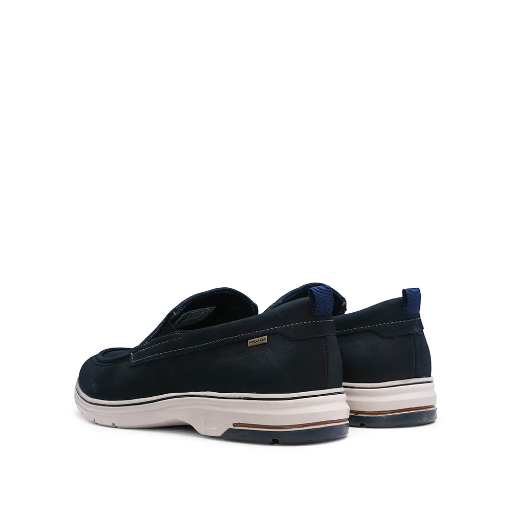 Sapato Mocassim Homem Pele Azul Marinho - Image 3