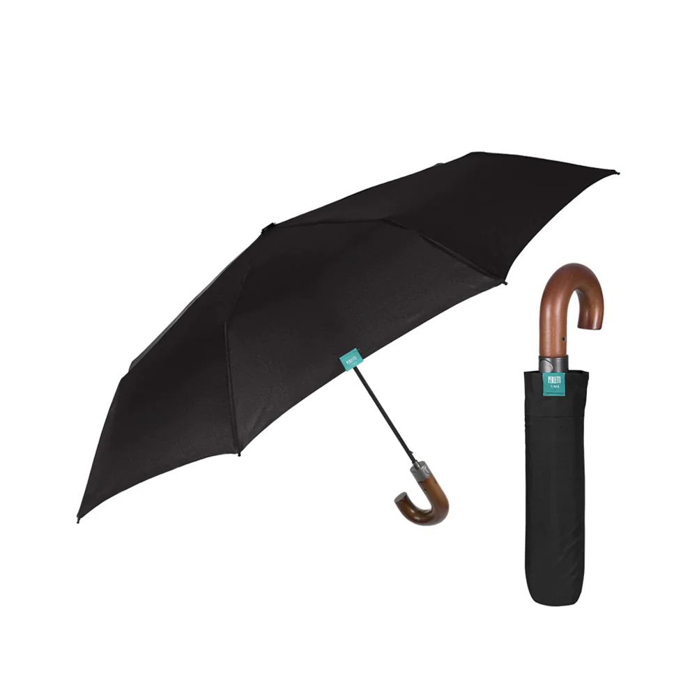 Guarda-chuva Portátil Homem Preto