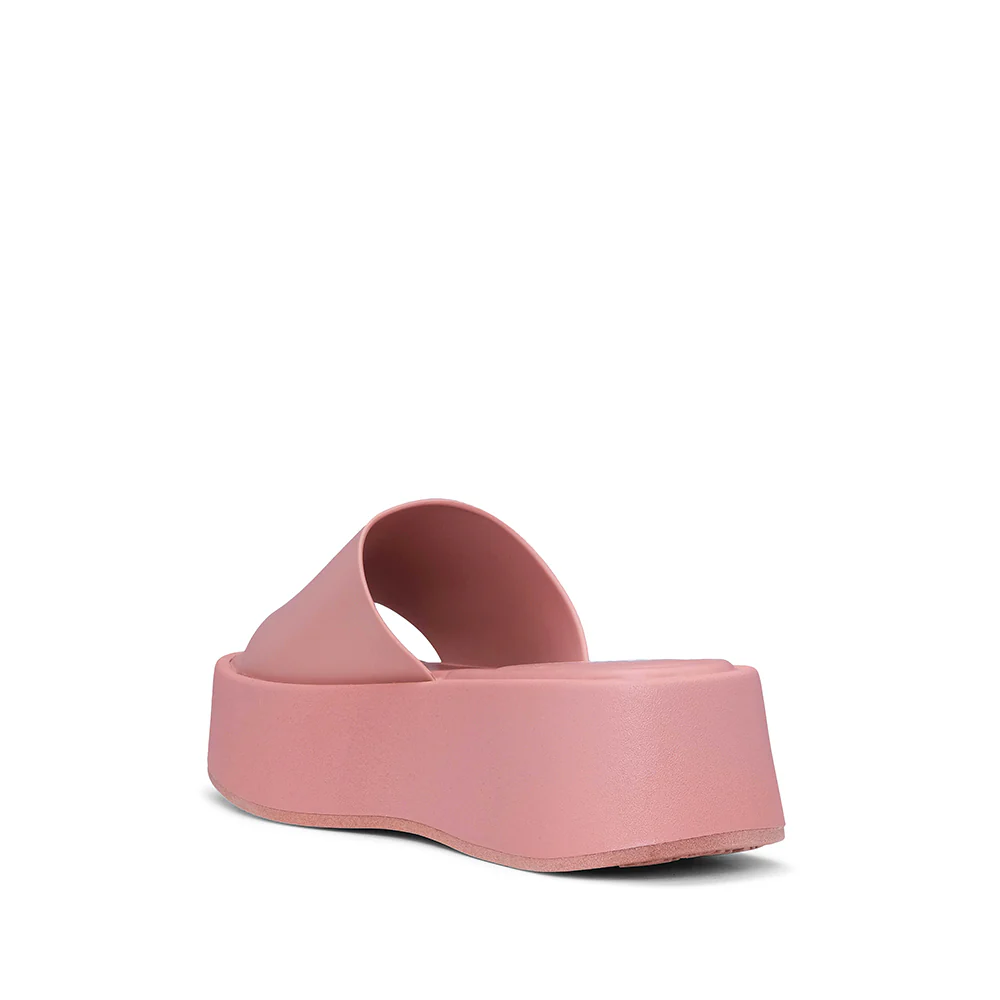 Chinelo Casual Mulher Pele Sintética Rosa - Image 4