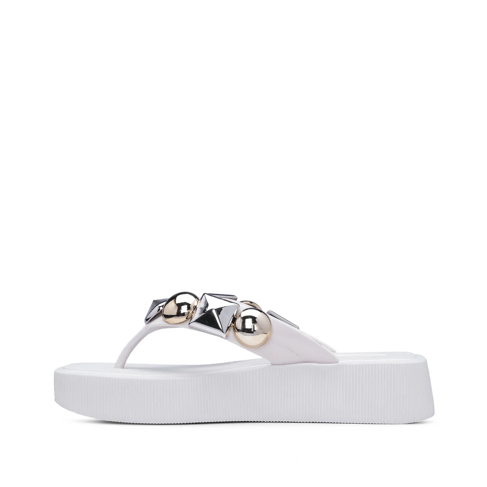 Chinelo Praia Mulher Branco - Image 2