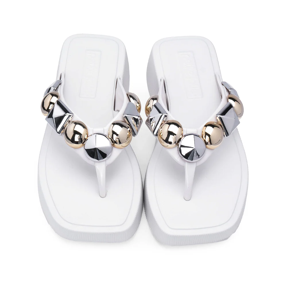 Chinelo Praia Mulher Branco - Image 5