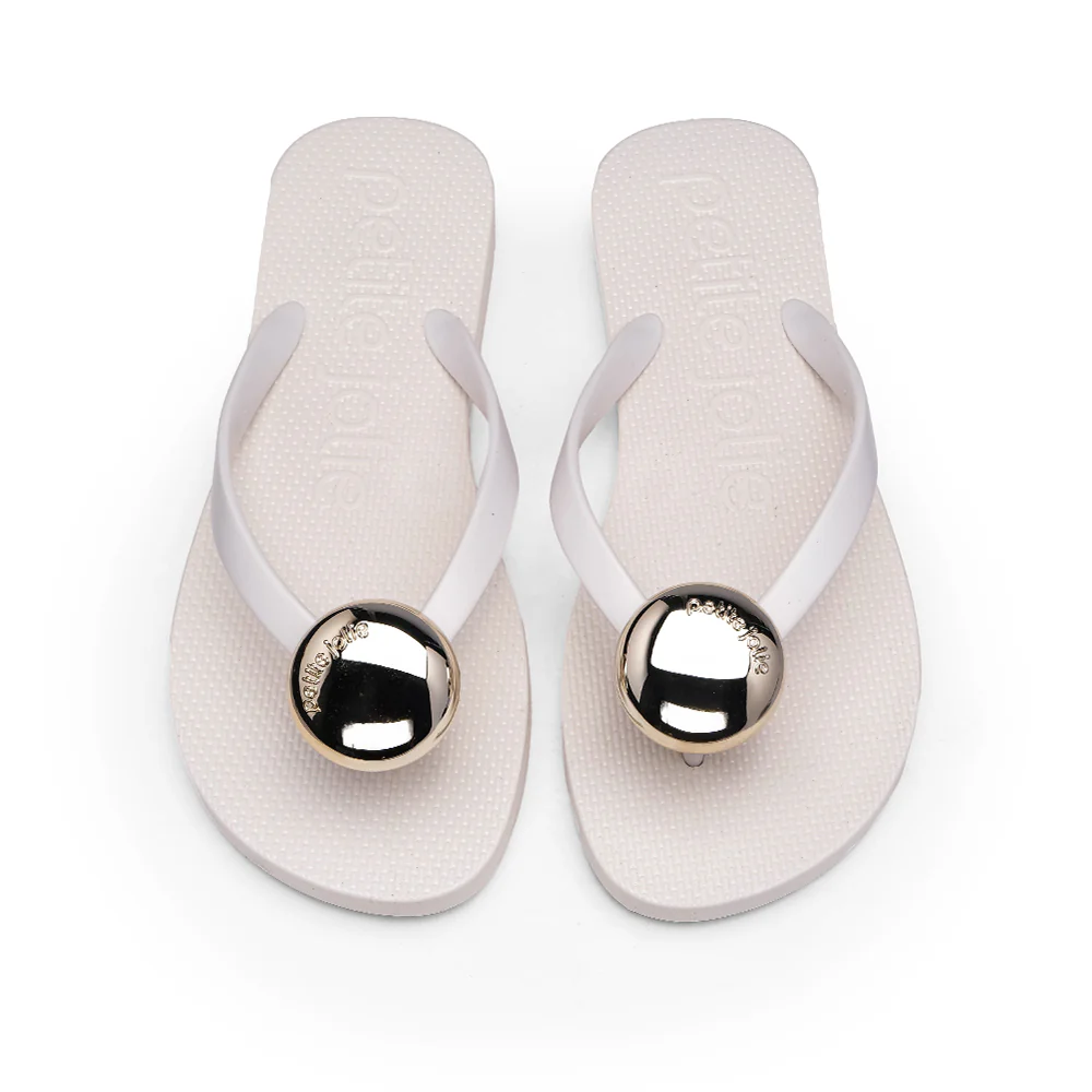 Chinelo Praia Mulher Branco - Image 5