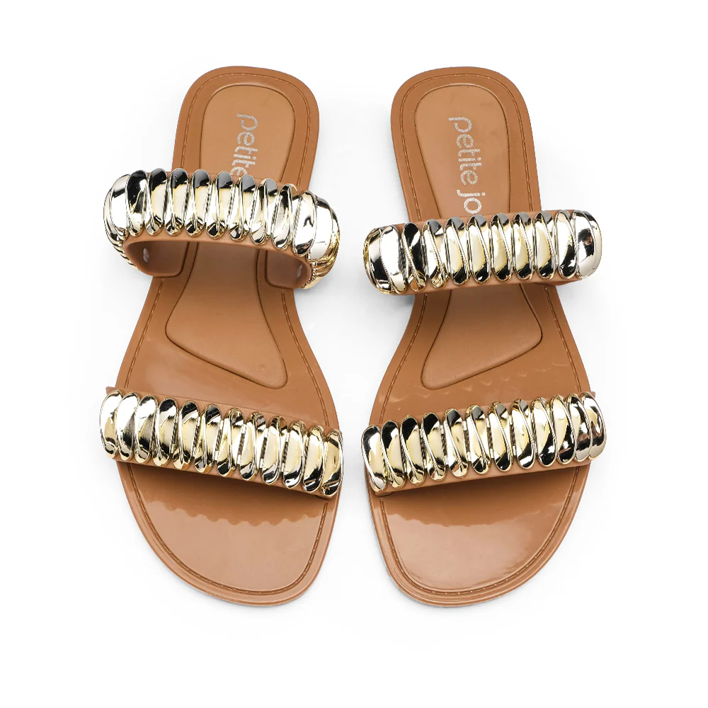 Chinelo Praia Mulher Camel - Image 5