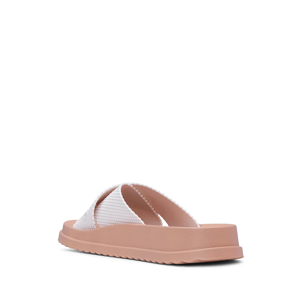 Chinelo Praia Mulher Bege E Branco - Image 4