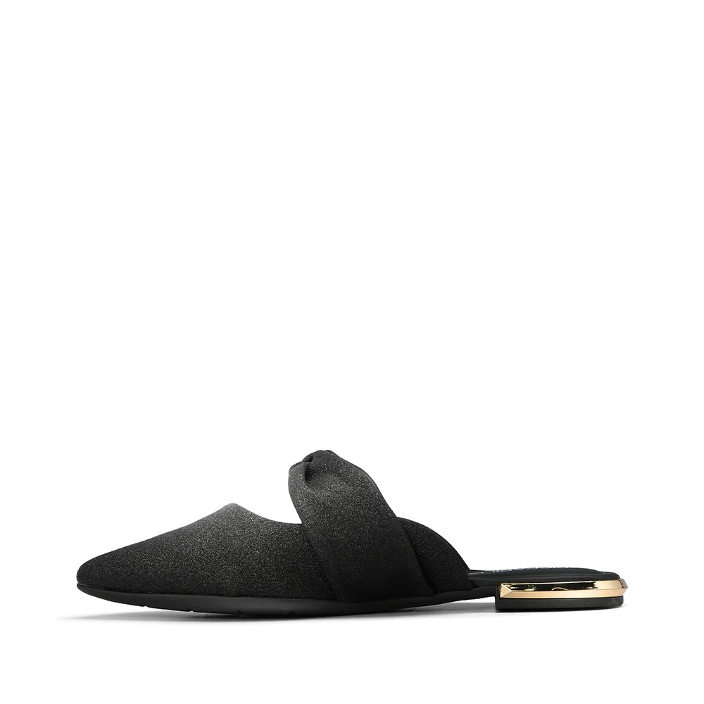 Chinelo Salto Raso Mulher Fantasia Preto - Image 2