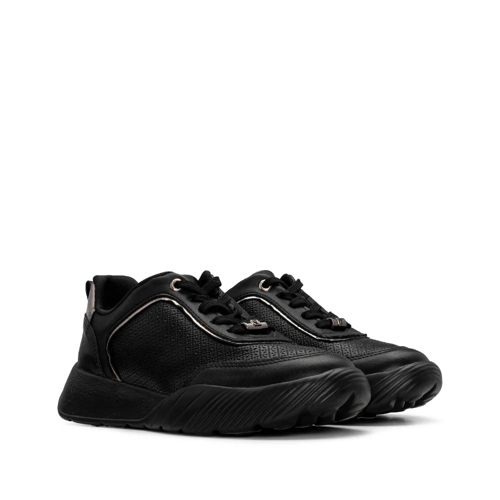 Sapatilha Casual Mulher Preto - Image 2