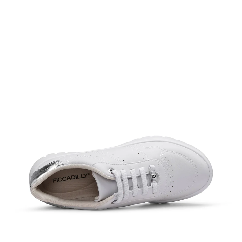 Sapatilha Casual Mulher Branco - Image 4