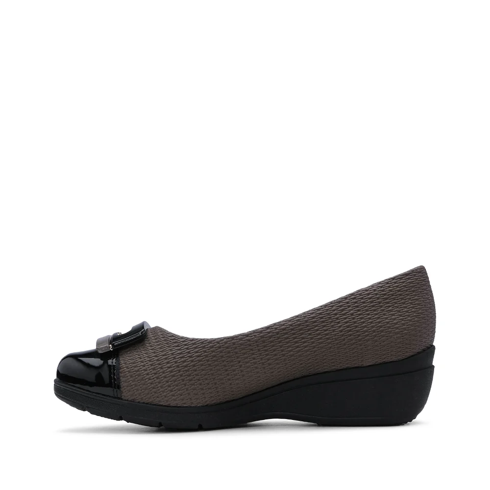 Sapato Casual Mulher Gravado Taupe - Image 2