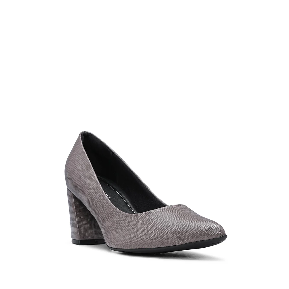 Sapato Casual Mulher Gravado Taupe - Image 3