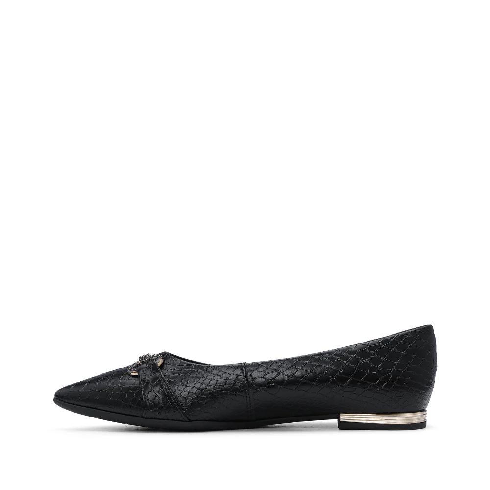 Sapato Sabrinas Mulher Animal Print Preto - Image 2