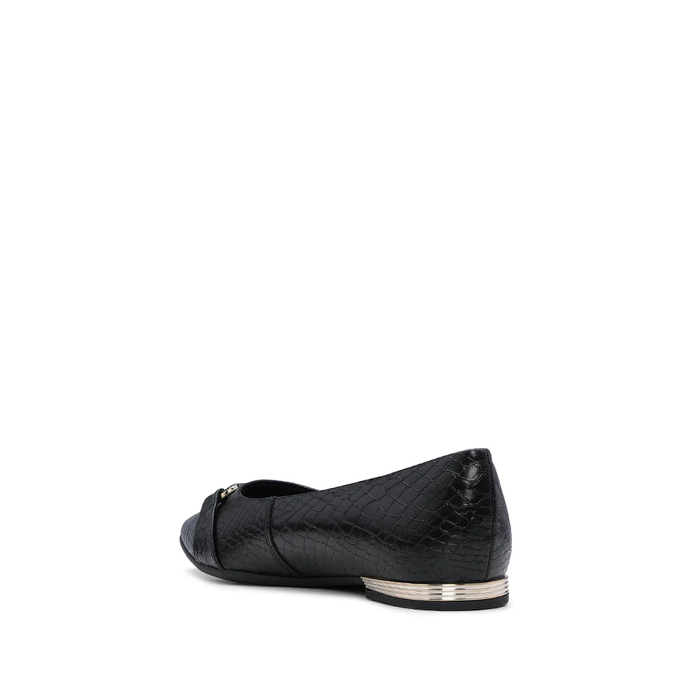 Sapato Sabrinas Mulher Animal Print Preto - Image 4